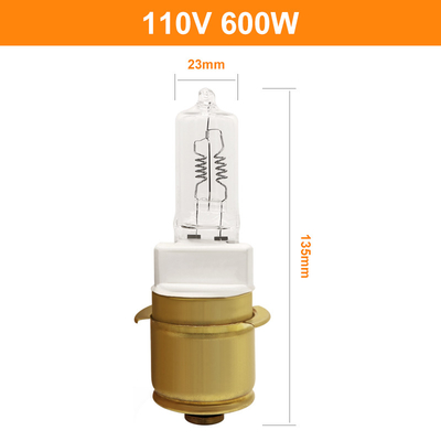 لامپ هالوژن 110 ولت 600 وات برای چراغ عقب خودرو لوکوموتیو کوارتز هالوژن چراغ های جلو P40s/41