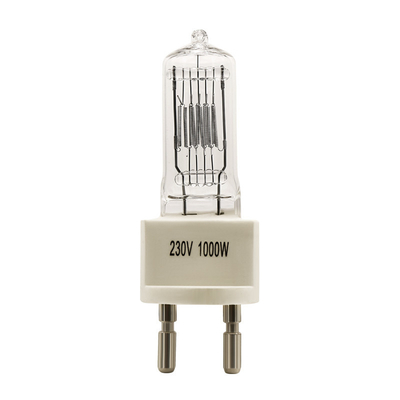 لامپ هالوژن مادون قرمز قرمز 1000W 230V Quartz Ir لامپ G9.5 25000 Lumen